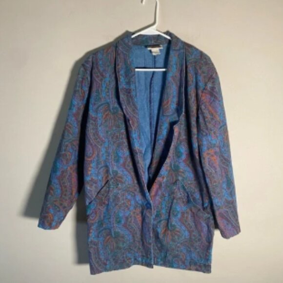 Vintage Cherokee Denim Blazer - Picture 2 of 8